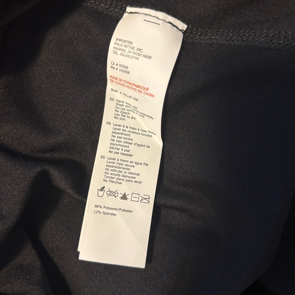 Black Pleated Women's Athletic Skirt Sz M - Picture 10 of 10